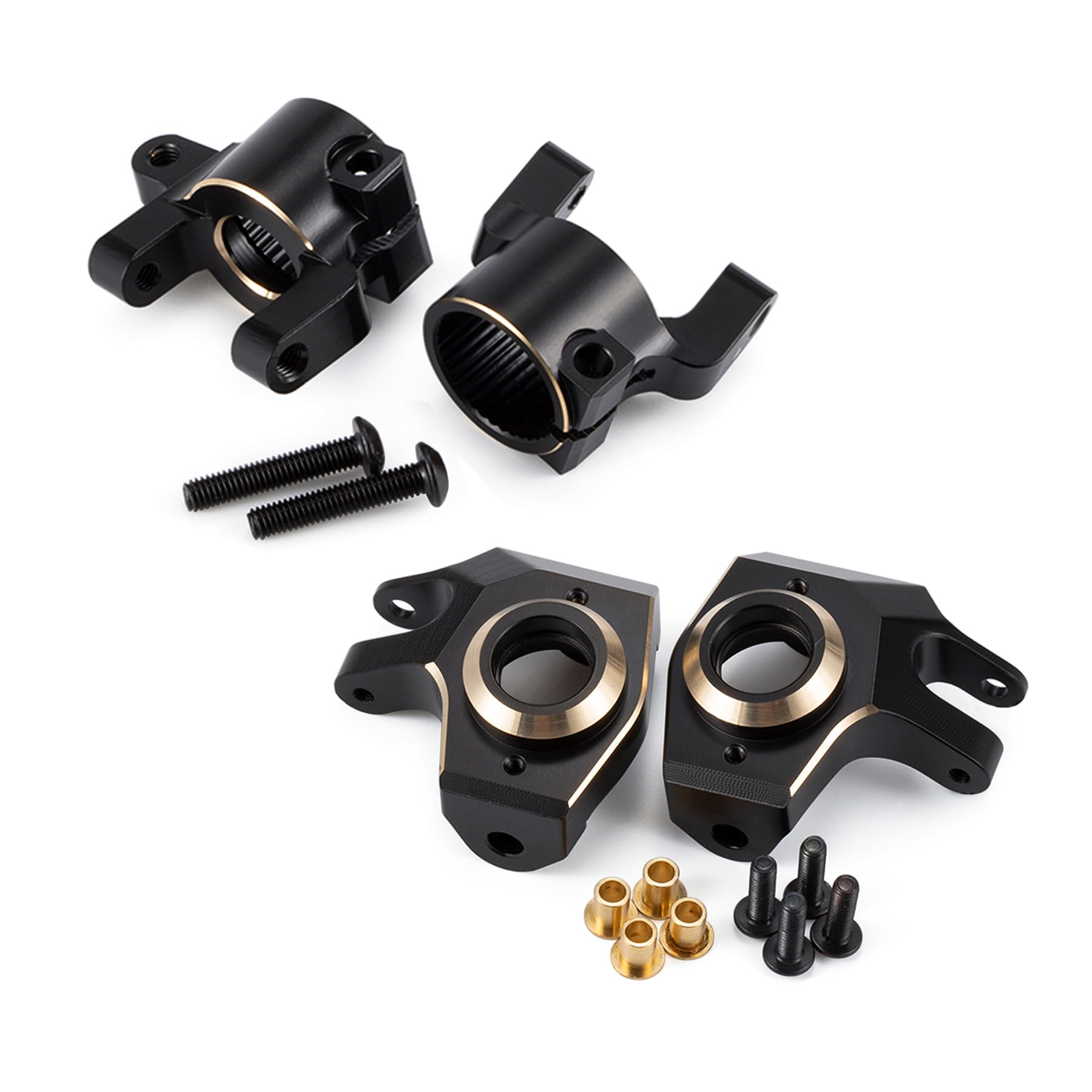 Amazon.com: SCX10 II Brass Weights C Hub 30g Caster Blocks 96g